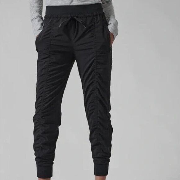 Athleta Attitude Lined Pant Black Jogger - Picture 1 of 13